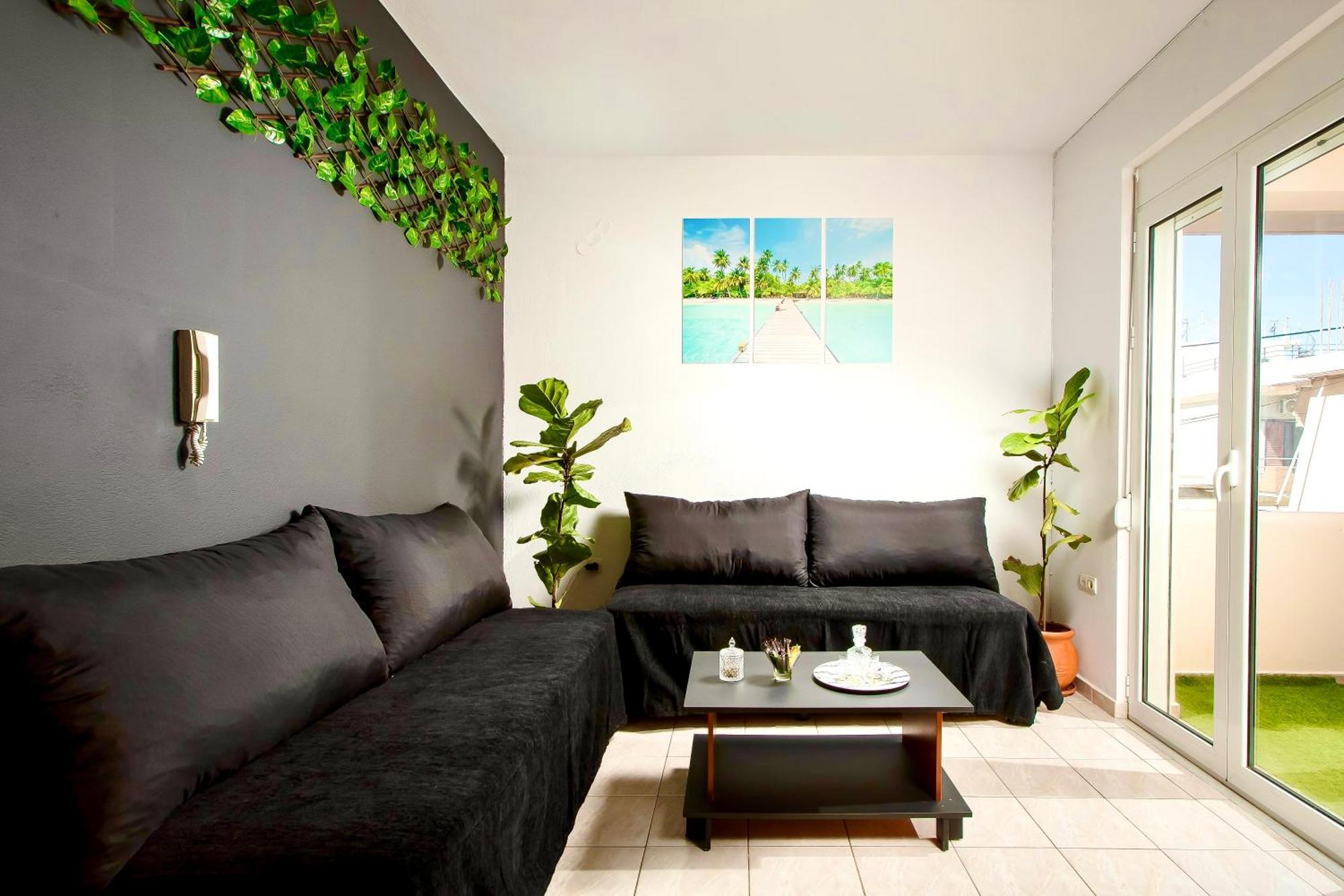 חאניה Pearl Seaside Cozy Apartments מראה חיצוני תמונה