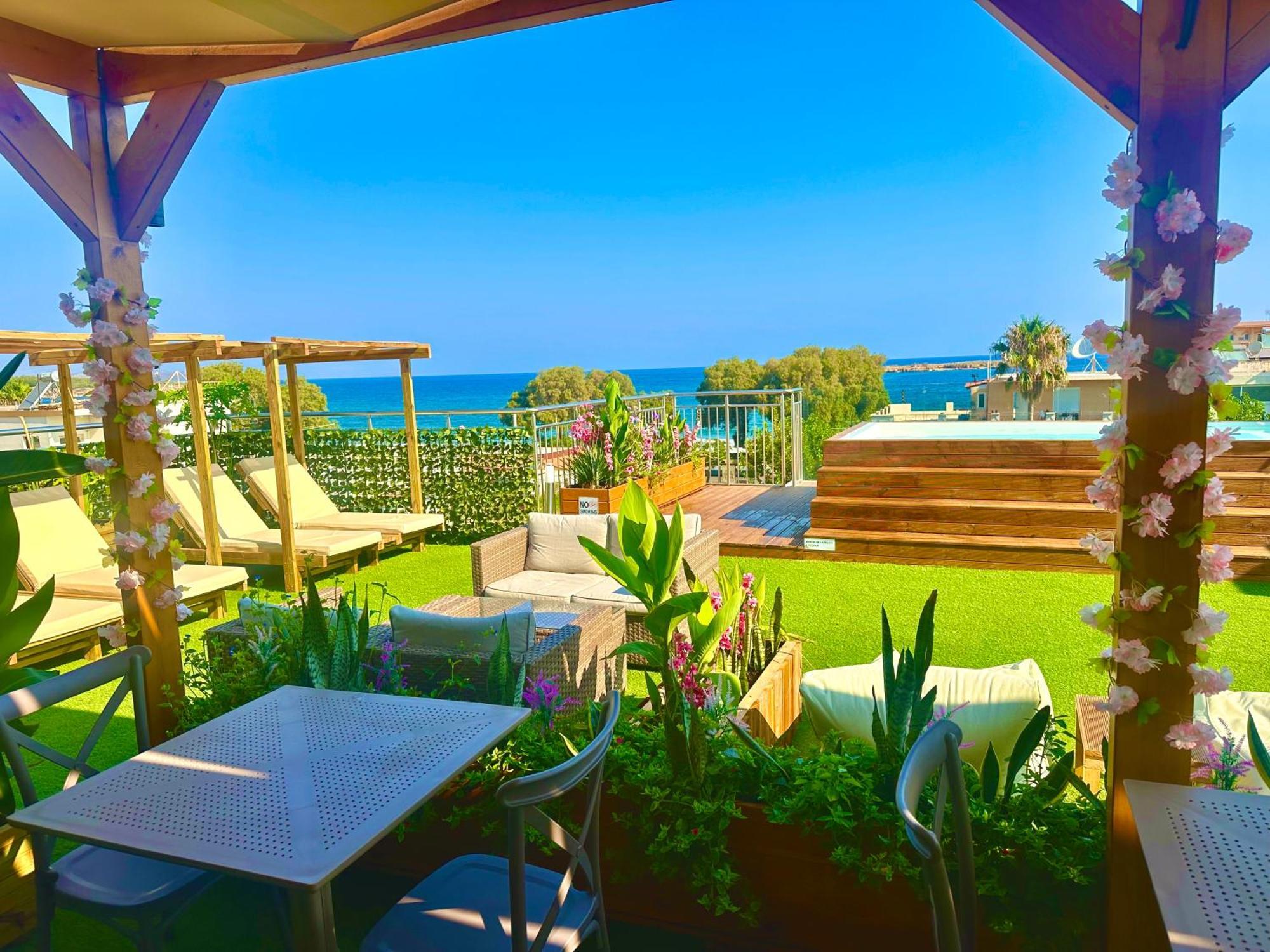 חאניה Pearl Seaside Cozy Apartments מראה חיצוני תמונה